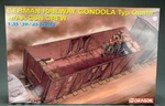 1/35 Scale Dragon 6086 German Railway Gondola Typ Ommr Model Kit PM0411 Lz. Fixed Price $38.98.