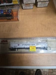 Atlas Scale 33,000 Gal Tank Car Pyrofax Gas #17000. Fixed Price $25.00.