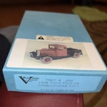 Berkshire Valley Models O/ON3/ON30, 1/48 1934 Ford Pickup - KIT#200. Fixed Price $32.95.