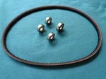 Rebuild Kit Bearings + Quality V Belt For Sears Craftsman 315228410 Table Saw. Fixed Price $27.95.