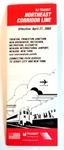 April 27, 2003 Njt New Jersey Transit Northeast Corridor Line Public Timetable. Fixed Price $17.50.