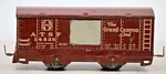 Train Hafner Tin Litho Overland Flyer Atsf 14825 The Grand Canyon Line Boxcar. Fixed Price $39.99.