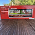 Coke Coca Cola Circus Train Flat Car K-666802 0/027 Gauge DC018. Fixed Price $15.00.