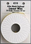 Atlas Layout Wire #20 Yellow 50' Model Railroad Hook-up #318. Fixed Price $13.17.