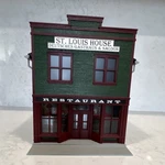 Railking St. Louis House 30-90344 Gauge Abs Lighted Painted Assembled. Fixed Price $39.00.