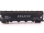 *read* Bachmann Scale Reading Line Covered Hopper Car Rdg 37523 Model Train. Fixed Price $8.95.