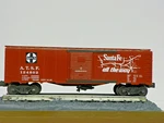 Williams Electric Trains 1:48 Scale R-t-r "atsf" Boxcar #124802. Fixed Price $36.23.