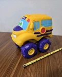 Vintage 2002 Hasbro Playskool Big Tonka School Bus - Soft Rubber, Sounds Work. Fixed Price $17.00.