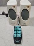 Mrc AA552 City/country Sound Station W/remote & Speakers. Tested Works Great!. Fixed Price $68.00.
