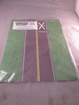 Ho Scale Railroad Crossing Train Scenery Sheets- Five Seamless 8.5"X11" Stickers. Fixed Price $14.99.