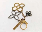 Louis Vuitton M66350 Bijou De Sac Tapage Bag Charm Key Ring CK0161 With Box. Fixed Price $329.00.