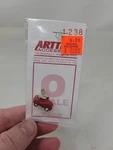 Arttista #1238 - Young Boy Peddle Car Scale Figure Model Trains New. Fixed Price $21.99.