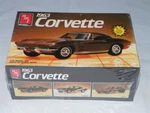 Amt 1963 Corvette 1/25 Scale Car Model Kit. Fixed Price $40.00.