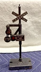 Lionel 140-50 Gauge Post War Banjo Train Signal Rail Road Crossing. Fixed Price $22.00.