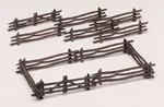 Bachmann 45984 O Scale Rustic Fence (12 Pk). Fixed Price $23.69.