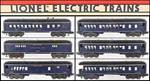 Lionel 6-7227 To 6-7232 Wabash 6-CAR Pass.set Fallen Flags NO.1 1986. Fixed Price $211.50.