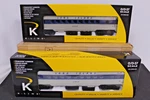 K-line K4539B Long Island Railroad Streamliner 2-PACK New!! (A3). Fixed Price $249.99.