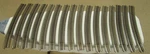 Atlas #6014 O-99 Full Curve 3-RAIL Track 16 Pieces. Fixed Price $175.00.