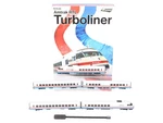 Rapido Trains 525501 Amtrak Rohr Turboliner - Esu Loksound Dcc Set #1 Ln. Fixed Price $649.99.