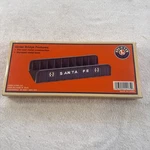 Lionel 6-14175 O/O-27 Santa Fe Die-cast Girder Bridge Nib B2. Fixed Price $25.19.