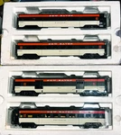 Mth O Gauge New Haven 4-CAR Streamlined Passenger Set Lights 30-67198. Fixed Price $200.00.