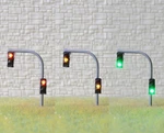4 X Scale Traffic Light Signals Crossing Walk Model Railroad Led Pedestrian. Fixed Price $19.99.