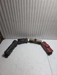 Vintage Marx Train 999 Steam Locomotive Diecast Metal & 3 Cars - Untested. Fixed Price $34.97.