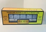 Mth King Rare 30 7267 Railroad Club 2004 Gondola W/5 Lcl Containers Nib. Fixed Price $21.99.