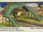 Bachmann-plasticville #45974 Pedestrian Bridge Mint/sealed-no Box. O/s. Fixed Price $15.98.