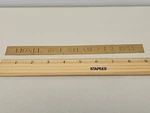 Lionel 385E Steam Locomotive 2-4-2 Display Board Nameplate... Fixed Price $14.20.