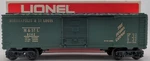 Lionel 6-9742 Gauge Green Minneapolis & St. Louis Boxcar Ex/box. Fixed Price $8.24.