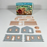 Vintage Plasticville Scale House Under Construction 1624-100. Fixed Price $17.10.