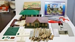 Lionel 6-2133 Train Station Piggyback Trailoader Covered Bridge Plasticville. Fixed Price $50.00.