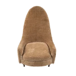 Petite Princess Mid-century Modern Chair Miniature 1:16 Scale Upholstered. Fixed Price $15.99.