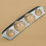 Tri-line Gauge Trim Cover Fit For Harley Touring Electra Street Glide Flht 14-23. Fixed Price $23.99.