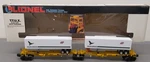 Lionel 6-16334 Chicago & Northwestern Ttux Flat Cars With Trailers Ex/box. Fixed Price $53.54.