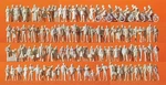 Preiser 16337 Ho Scale Unpainted Figure Set Passengers & Passers-by. Fixed Price $42.99.