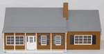 6-34109 Large Suburban House Gauge Lighted Lionelville Gray Brown #1. Fixed Price $34.95.