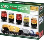 Kato New 2026 Scale Fec ES44AC Gevo Unitrack Starter Set 106-0026. Fixed Price $225.81.