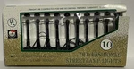 Vintage 1989 Set Of 10 Old Fashioned Streetlamp Lights Kurt Adler Santas World. Fixed Price $16.00.