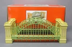 Lionel 6-32904 Gauge Green & Cream Tinplate Hellgate Bridge #305 Nib. Fixed Price $372.47.