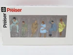 Preiser 65501 Seated Passengers Travelers Sitting Women People Figure Set. Fixed Price $48.99.