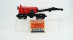 Lionel Lines Scale Post War Erie Red Bucyrus Crane 6560-25 W/ Box W17. Fixed Price $21.00.