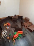 Marx Sears Heritage Fort Apache Playset Original Box With Accessories. Fixed Price $115.88.