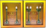 Mth Gauge Assorted Green Lamp Posts: 580-1, 580-2 Nib. Fixed Price $39.59.