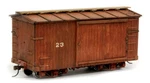 ON30 "fat Albert" Boxcar Conversion Kit, Fits Backmann 18FT Donor Flat. Fixed Price $40.00.
