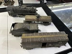 Vintage 1940 Marx Toys 999 Steam Engine Guage 4PCS Metal Untested. Fixed Price $69.00.