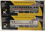 6-21234 Ringling Bros. Streamliner 2-PACK 6-21235 6-21236 Coach/baggage K-line. Fixed Price $150.00.