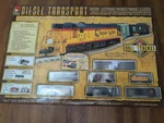 Sealed Life-like Scale Union Pacific Diesel Transport Train Set Rail Legends. Fixed Price $395.25.