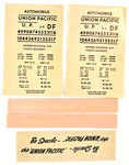 Champ Ho Scale Decal #HB-316 Union Pacific Box Car. Fixed Price $7.99.